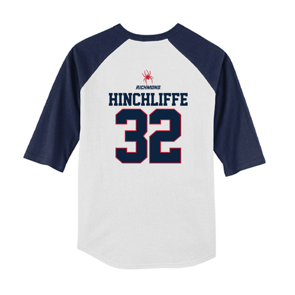 Richmond - NCAA Baseball : Jackson Hinchliffe - USA Raglan Youth Raglan T-Shirt-1