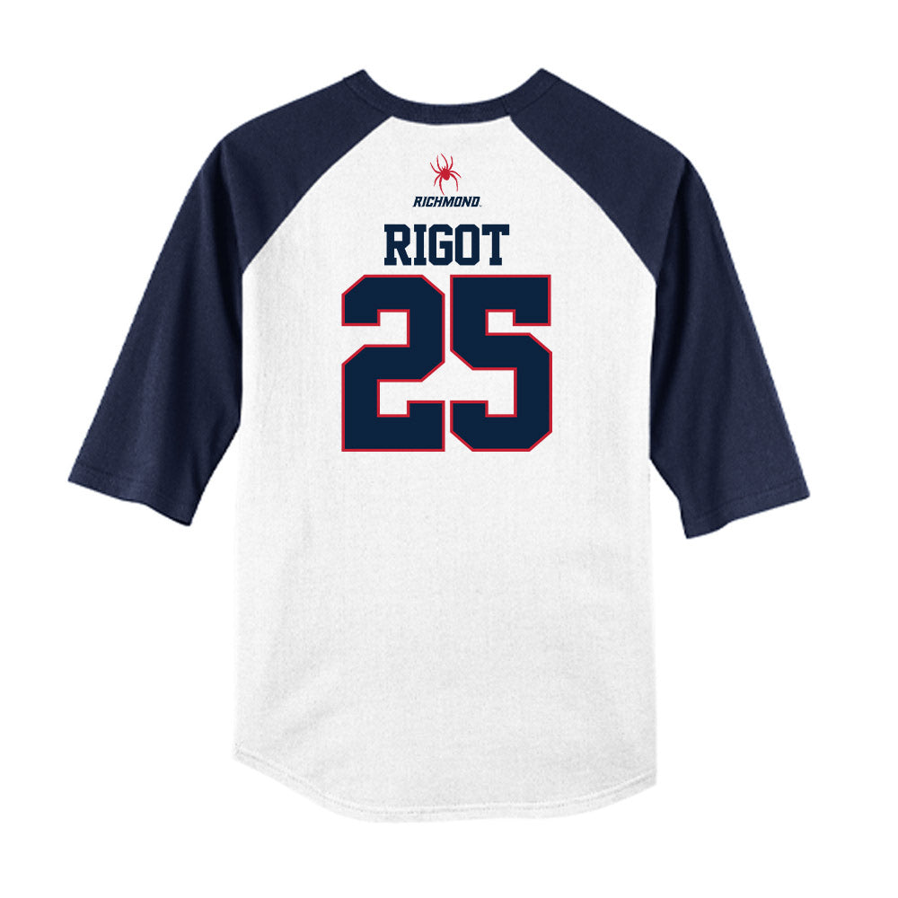 Richmond - NCAA Baseball : Tyler Rigot - USA Raglan Raglan Shirt-1