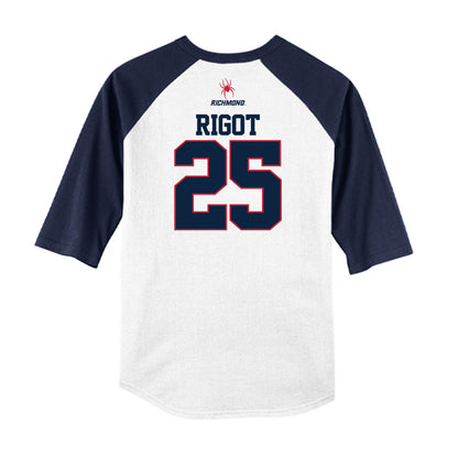 Richmond - NCAA Baseball : Tyler Rigot - USA Raglan Raglan Shirt-1