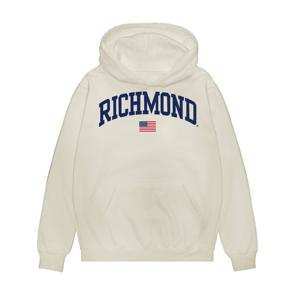 Richmond - NCAA Baseball : Trevor Dosenbach - USA Raglan Premium Hooded Sweatshirt-0