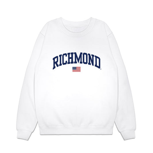 Richmond - NCAA Baseball : Max Genderson - USA Raglan Premium Crewneck Sweatshirt-0
