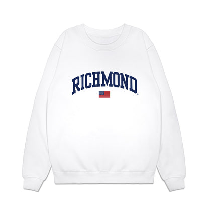 Richmond - NCAA Baseball : Tyler Rigot - USA Raglan Premium Crewneck Sweatshirt-0