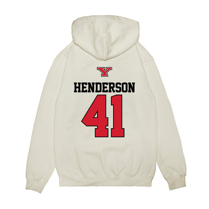 Youngstown State - NCAA Baseball : Mark Henderson - USA Raglan Premium Hooded Sweatshirt-1