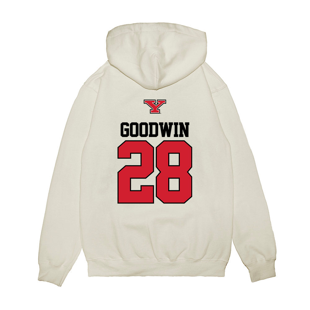 Youngstown State - NCAA Baseball : Nic Goodwin - USA Raglan Premium Hooded Sweatshirt-1