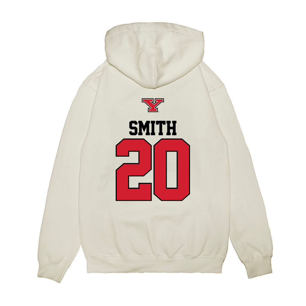 Youngstown State - NCAA Baseball : Cole Smith - USA Raglan Premium Hooded Sweatshirt-1