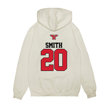 Youngstown State - NCAA Baseball : Cole Smith - USA Raglan Premium Hooded Sweatshirt-1