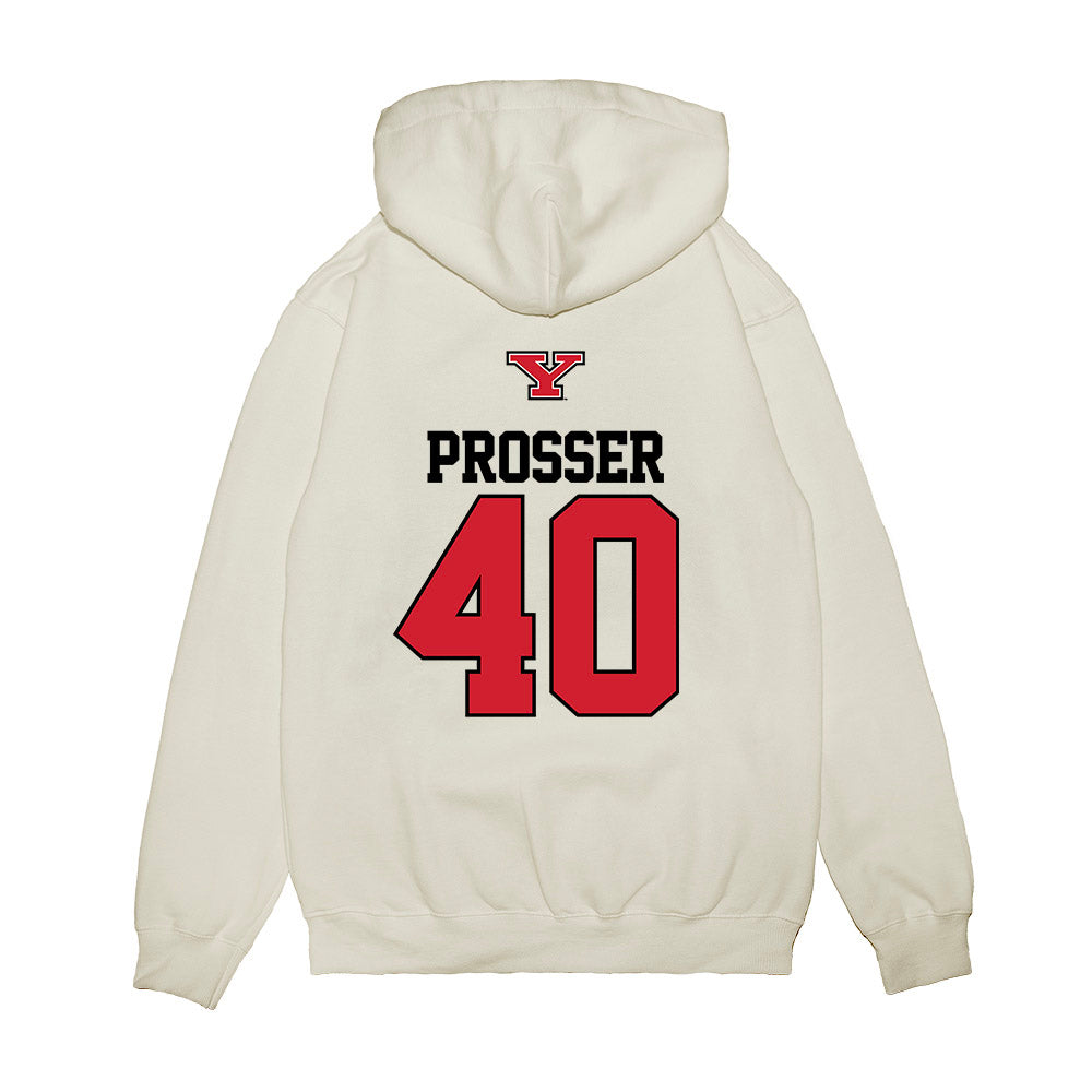 Youngstown State - NCAA Baseball : Braxton Prosser - USA Raglan Premium Hooded Sweatshirt-1