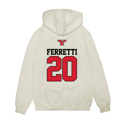 Youngstown State - NCAA Baseball : Jake Ferretti - USA Raglan Premium Hooded Sweatshirt-1