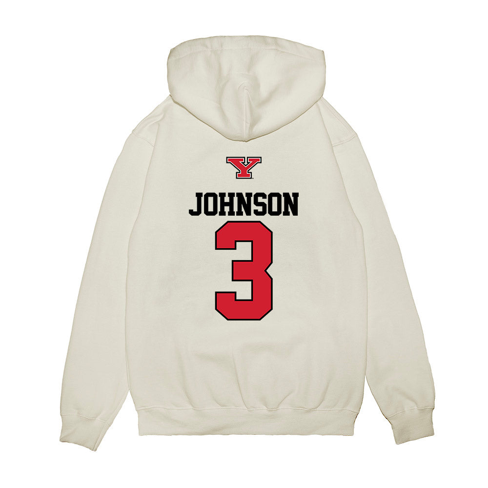Youngstown State - NCAA Baseball : Jack Johnson - USA Raglan Premium Hooded Sweatshirt-1