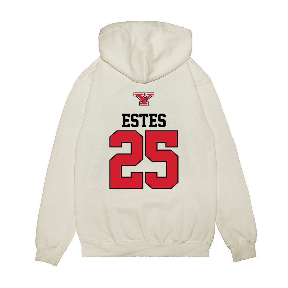 Youngstown State - NCAA Baseball : Sumner Estes - USA Raglan Premium Hooded Sweatshirt-1