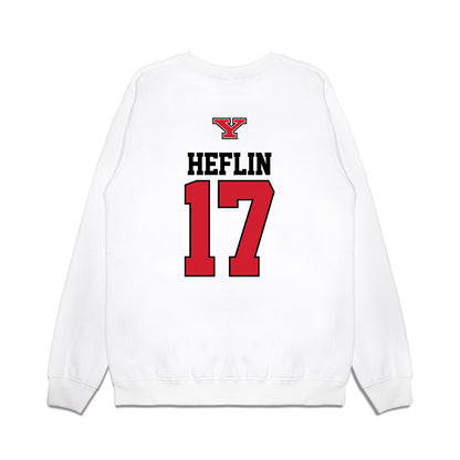 Youngstown State - NCAA Baseball : Tyler Heflin - USA Raglan Premium Crewneck Sweatshirt-1