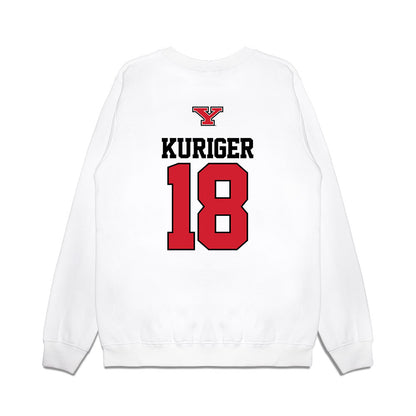 Youngstown State - NCAA Baseball : Brayden Kuriger - USA Raglan Premium Crewneck Sweatshirt-1