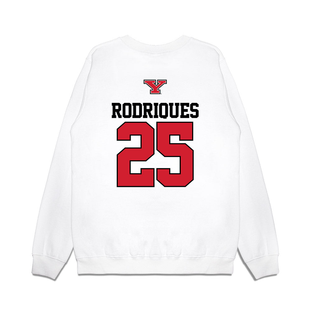 Youngstown State - NCAA Baseball : Michael Rodriques - USA Raglan Premium Crewneck Sweatshirt-1