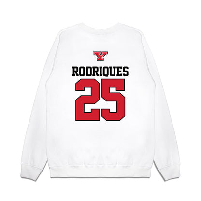 Youngstown State - NCAA Baseball : Michael Rodriques - USA Raglan Premium Crewneck Sweatshirt-1
