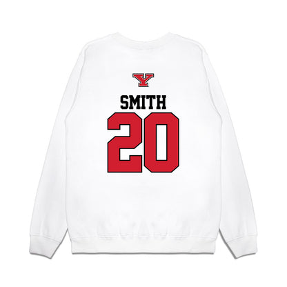 Youngstown State - NCAA Baseball : Cole Smith - USA Raglan Premium Crewneck Sweatshirt-1