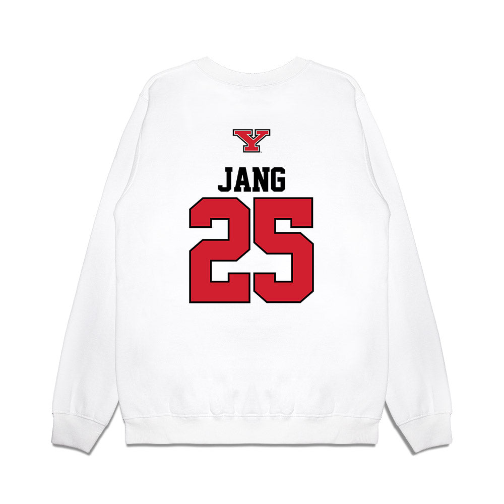 Youngstown State - NCAA Baseball : Alex Jang - USA Raglan Premium Crewneck Sweatshirt-1