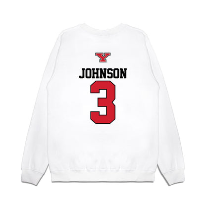 Youngstown State - NCAA Baseball : Jack Johnson - USA Raglan Premium Crewneck Sweatshirt-1