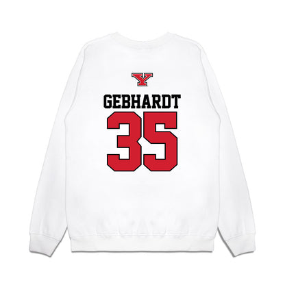 Youngstown State - NCAA Baseball : Braden Gebhardt - USA Raglan Premium Crewneck Sweatshirt-1