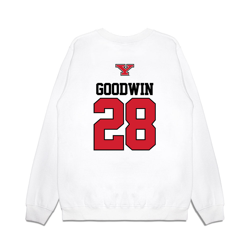 Youngstown State - NCAA Baseball : Nic Goodwin - USA Raglan Premium Crewneck Sweatshirt-1