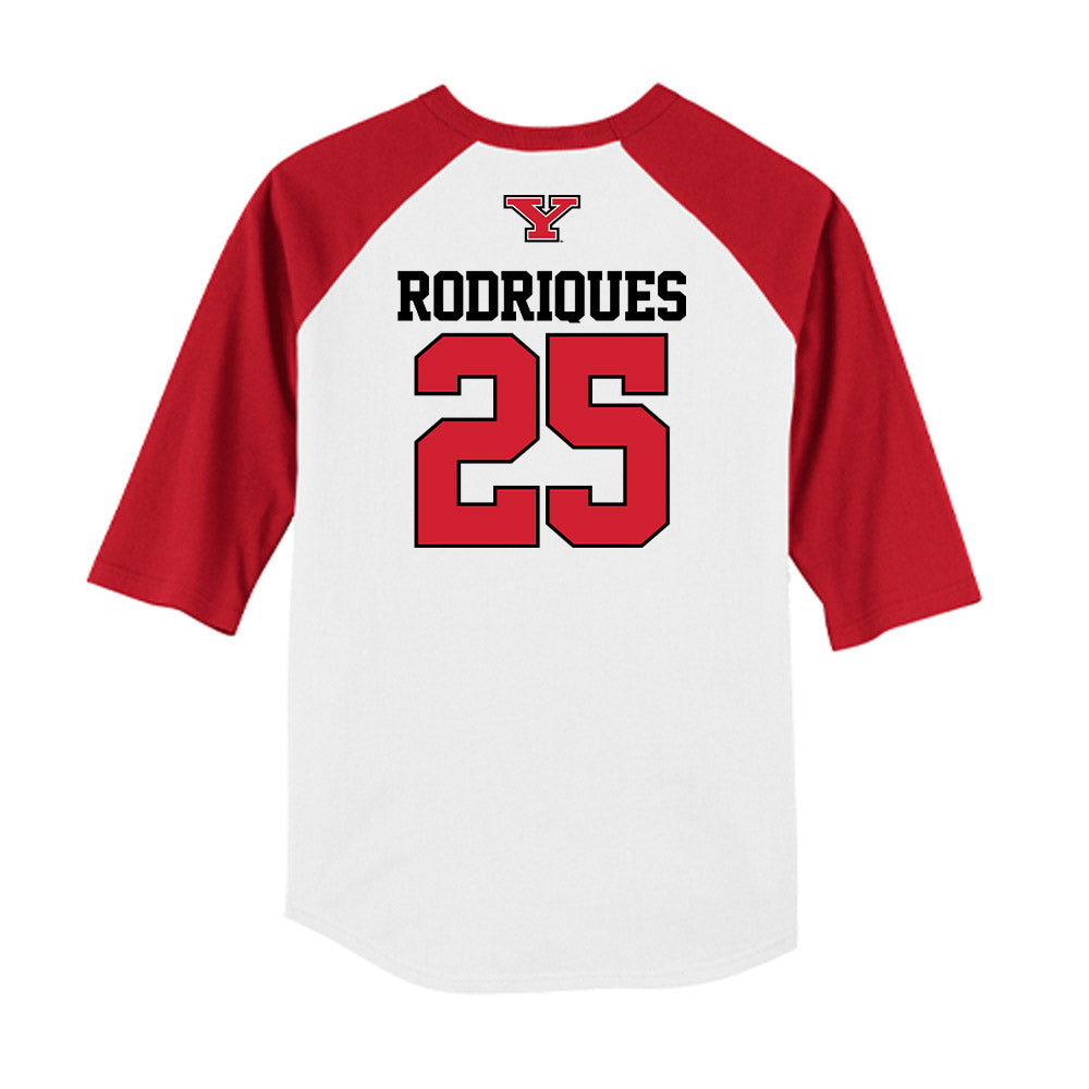 Youngstown State - NCAA Baseball : Michael Rodriques - USA Raglan Raglan Shirt-1