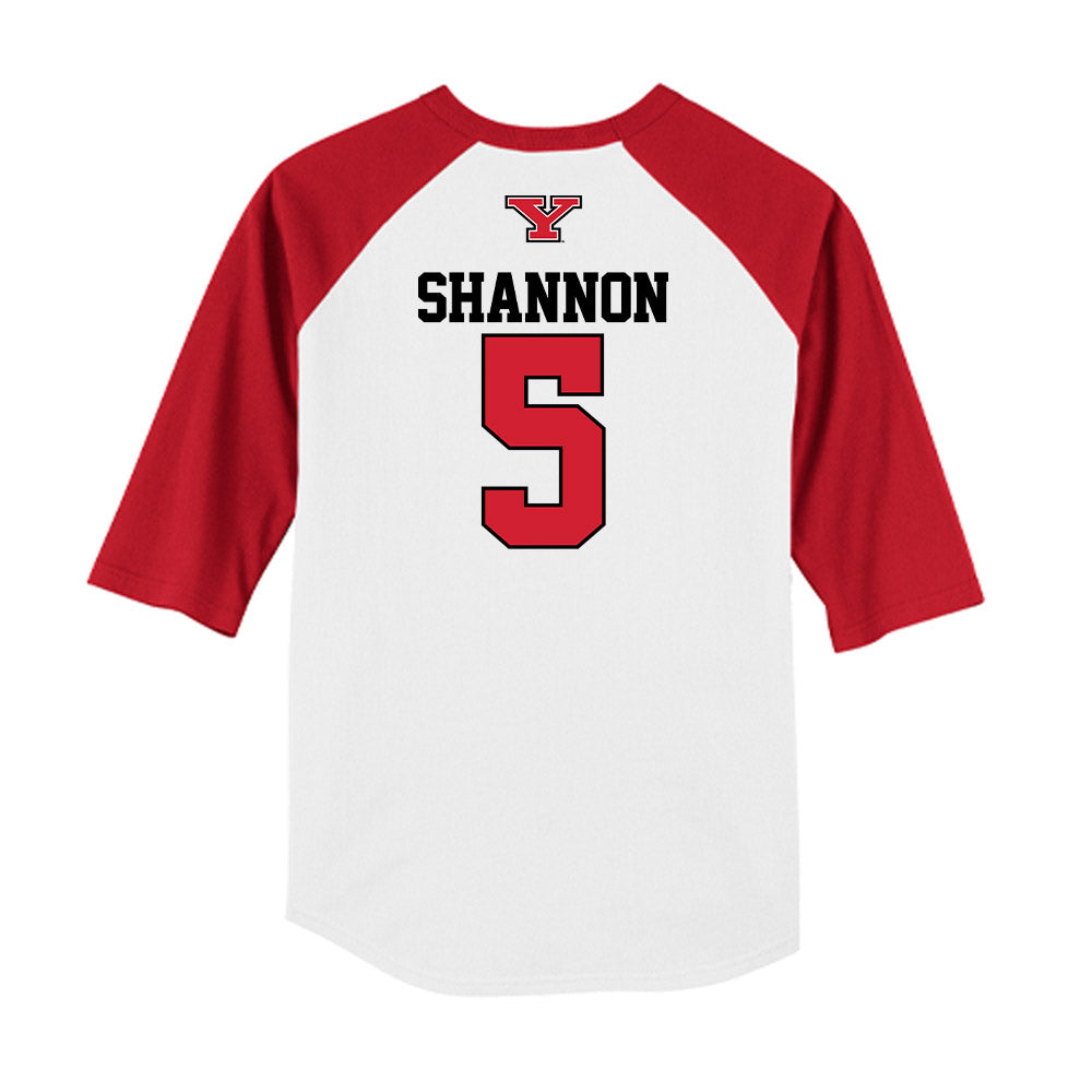 Youngstown State - NCAA Baseball : Brady Shannon - USA Raglan Raglan Shirt-1