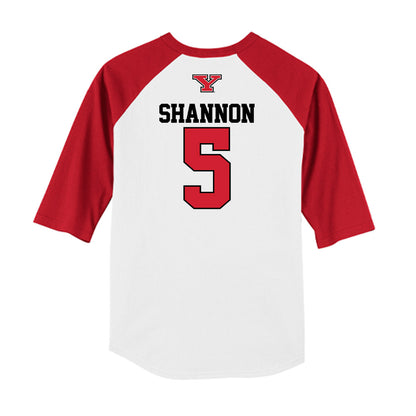 Youngstown State - NCAA Baseball : Brady Shannon - USA Raglan Raglan Shirt-1