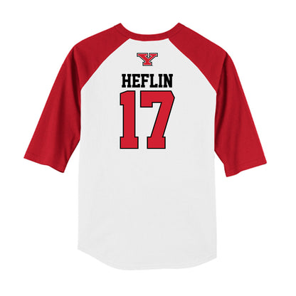 Youngstown State - NCAA Baseball : Tyler Heflin - USA Raglan Raglan Shirt-1