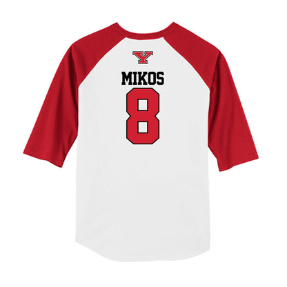 Youngstown State - NCAA Baseball : Brandon Mikos - USA Raglan Raglan Shirt-1