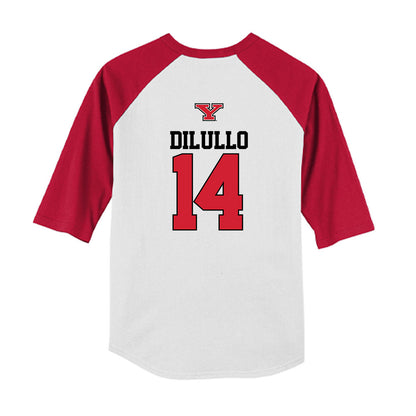 Youngstown State - NCAA Baseball : Ryan DiLullo - USA Raglan Youth Raglan T-Shirt-1