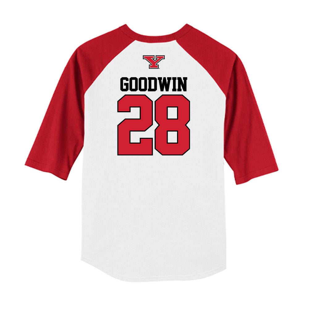 Youngstown State - NCAA Baseball : Nic Goodwin - USA Raglan Raglan Shirt-1