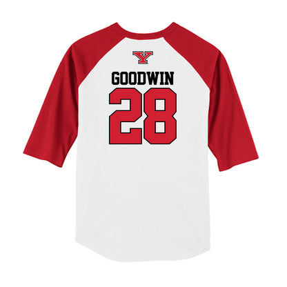 Youngstown State - NCAA Baseball : Nic Goodwin - USA Raglan Raglan Shirt-1