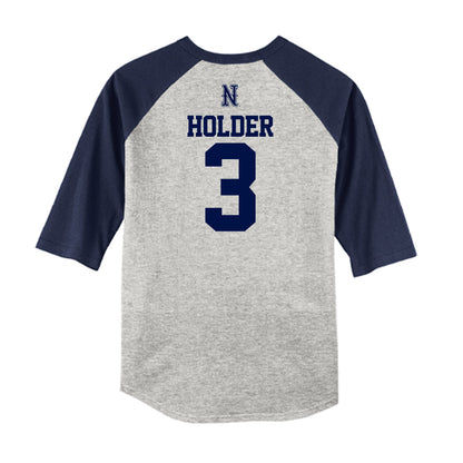 Nevada - NCAA Baseball : Taylor Holder - USA Raglan Raglan Shirt-1