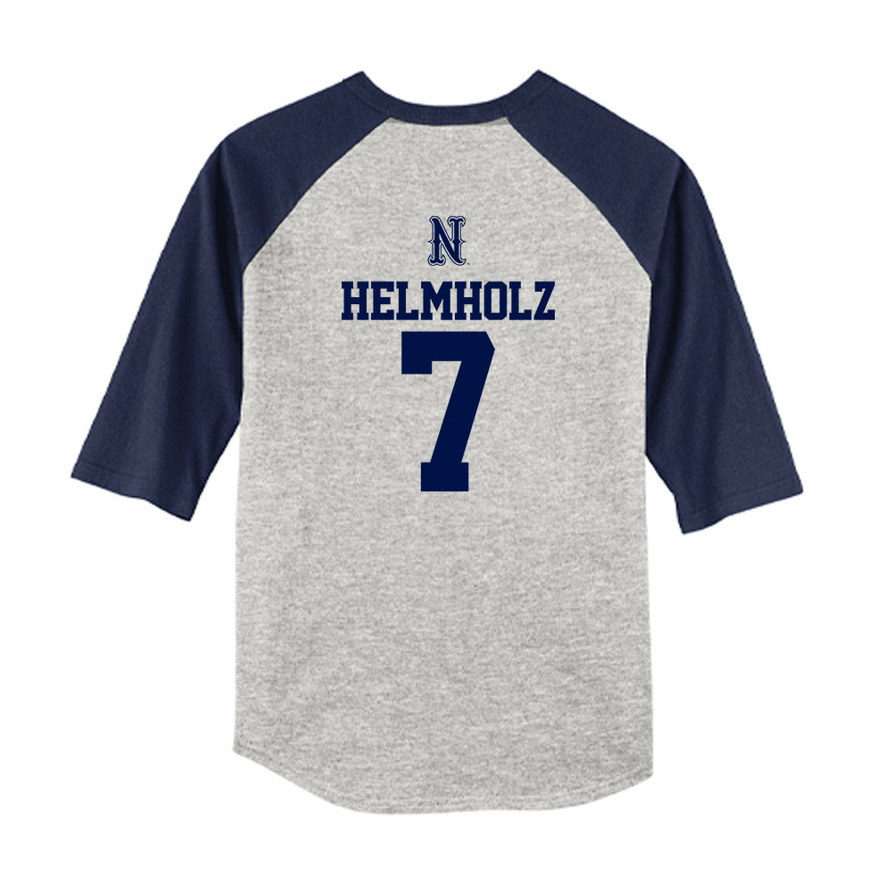 Nevada - NCAA Baseball : Jack Helmholz - USA Raglan Youth Raglan T-Shirt-1