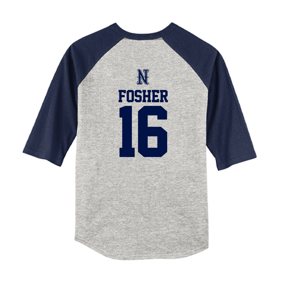 Nevada - NCAA Baseball : Peyton Fosher - USA Raglan Youth Raglan T-Shirt-1