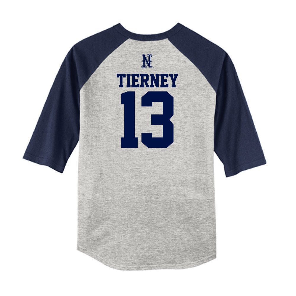 Nevada - NCAA Baseball : Eddie Tierney - USA Raglan Raglan Shirt-1