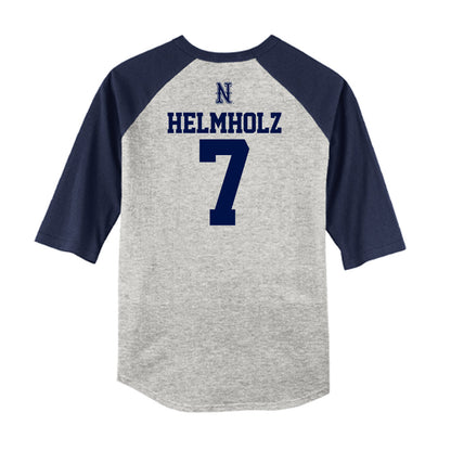 Nevada - NCAA Baseball : Jack Helmholz - USA Raglan Raglan Shirt-1