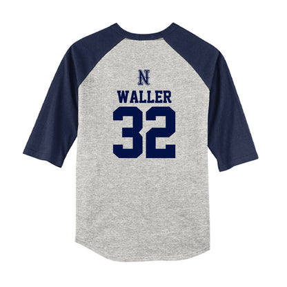 Nevada - NCAA Baseball : Jackson Waller - USA Raglan Youth Raglan T-Shirt-1