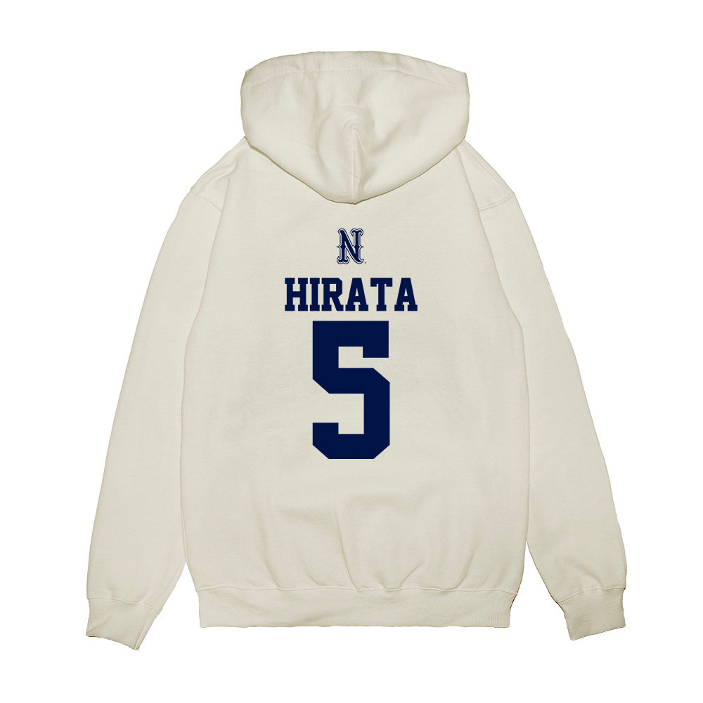 Nevada - NCAA Baseball : Mason Hirata - USA Raglan Premium Hooded Sweatshirt-1