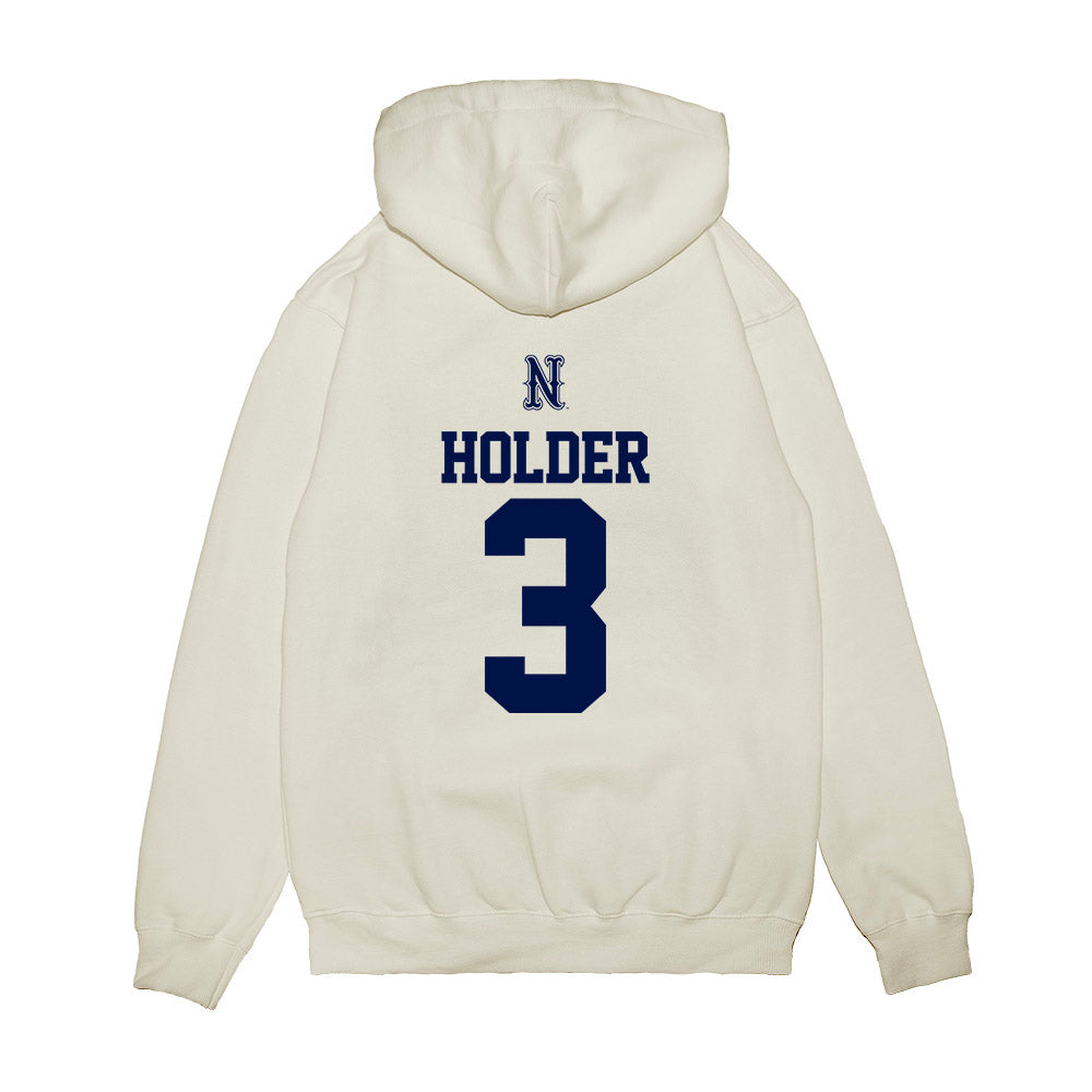Nevada - NCAA Baseball : Taylor Holder - USA Raglan Premium Hooded Sweatshirt-1