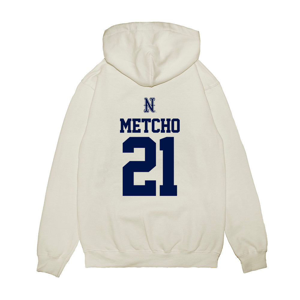 Nevada - NCAA Baseball : Jack Metcho - USA Raglan Premium Hooded Sweatshirt-1