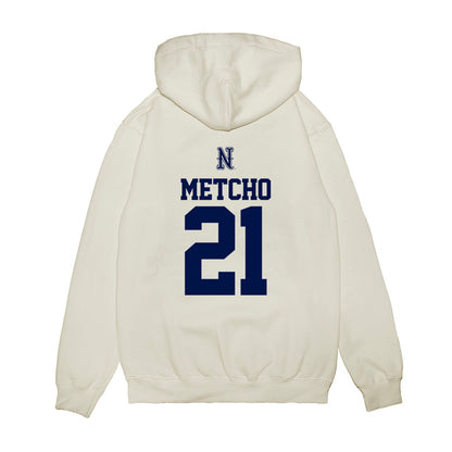 Nevada - NCAA Baseball : Jack Metcho - USA Raglan Premium Hooded Sweatshirt-1