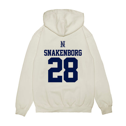 Nevada - NCAA Baseball : nate snakenborg - USA Raglan Premium Hooded Sweatshirt-1