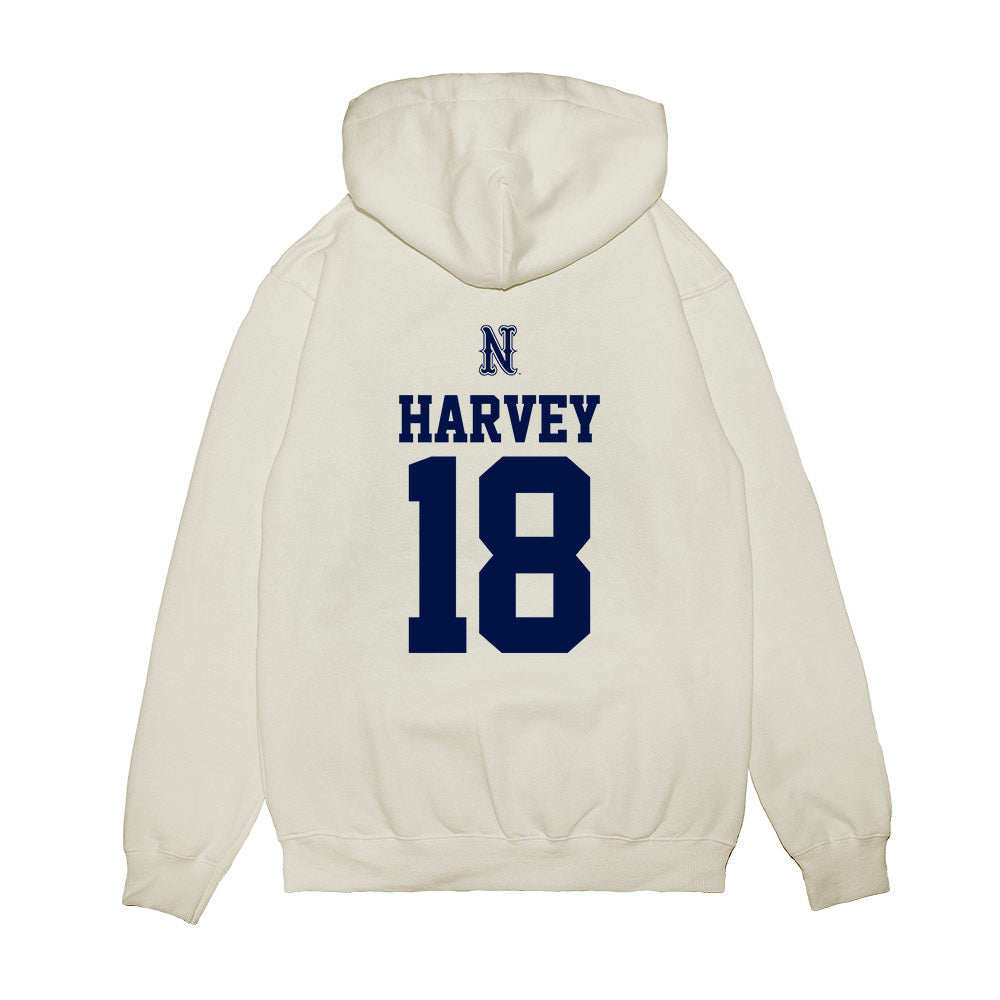 Nevada - NCAA Baseball : Jake Harvey - USA Raglan Premium Hooded Sweatshirt-1
