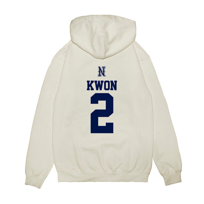 Nevada - NCAA Baseball : Junhyuk Kwon - USA Raglan Premium Hooded Sweatshirt-1