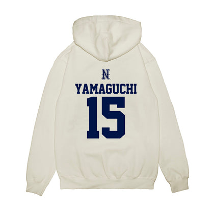 Nevada - NCAA Baseball : Sean Yamaguchi - USA Raglan Premium Hooded Sweatshirt-1