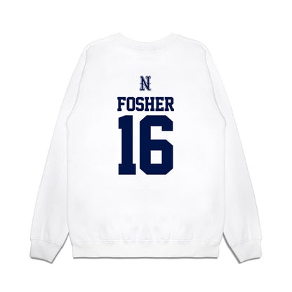 Nevada - NCAA Baseball : Peyton Fosher - USA Raglan Premium Crewneck Sweatshirt-1