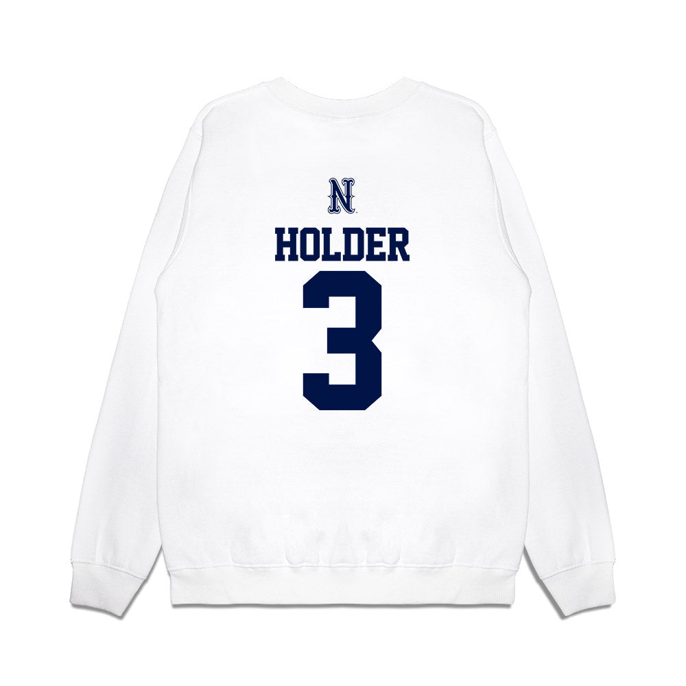 Nevada - NCAA Baseball : Taylor Holder - USA Raglan Premium Crewneck Sweatshirt-1