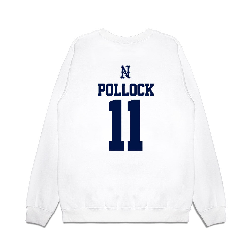 Nevada - NCAA Baseball : Aiden Pollock - USA Raglan Premium Crewneck Sweatshirt-1