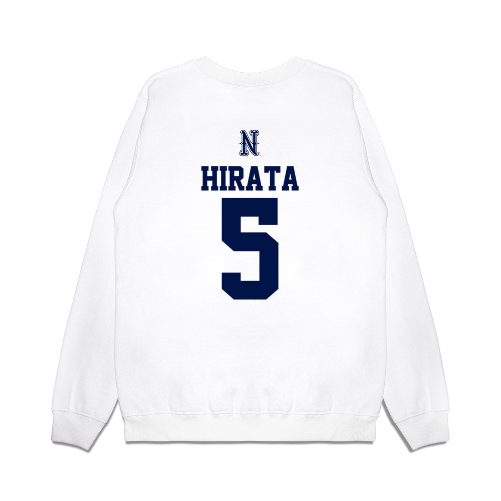 Nevada - NCAA Baseball : Mason Hirata - USA Raglan Premium Crewneck Sweatshirt-1