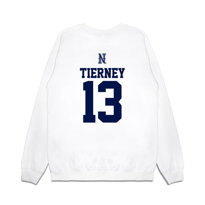 Nevada - NCAA Baseball : Eddie Tierney - USA Raglan Premium Crewneck Sweatshirt-1